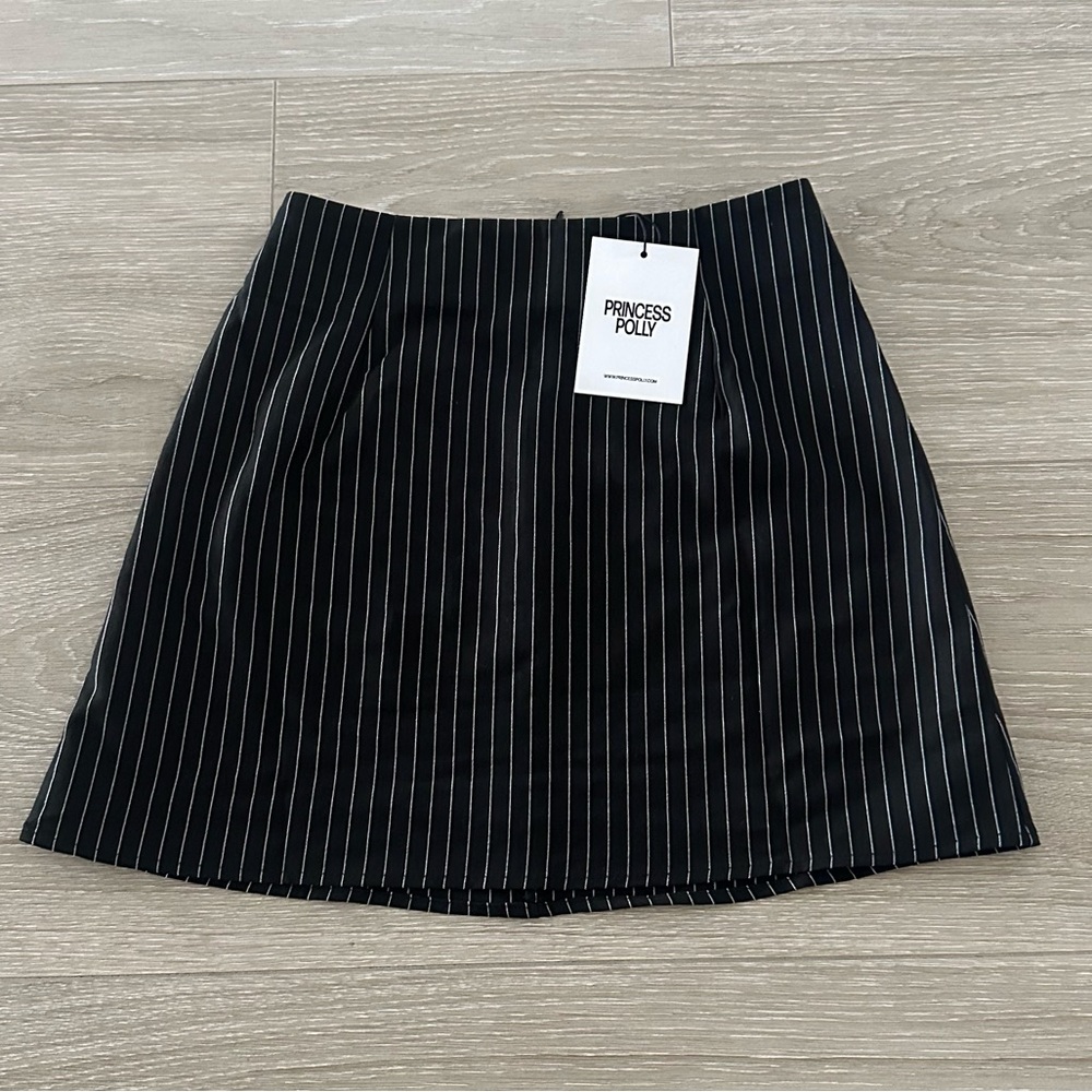 Princess Polly Pinstripe Skirt